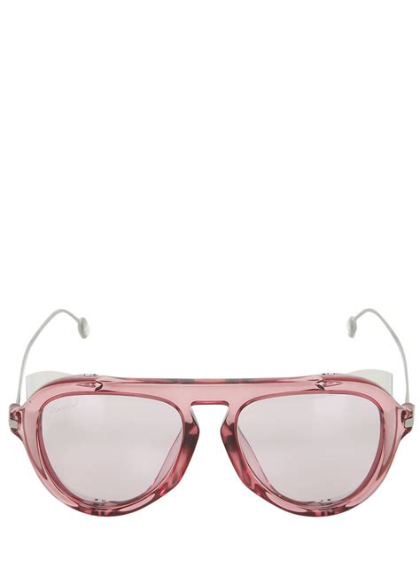 gucci aviator sunglasses pink|Gucci aviator sunglasses men's.